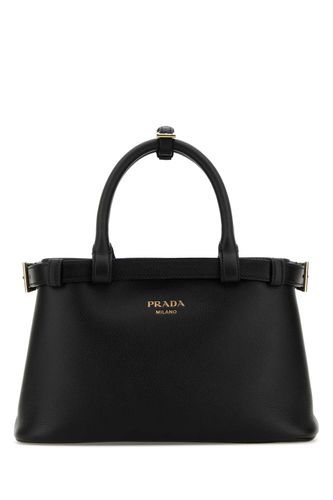 Black Leather Prada Buckle Handbag - Prada - Modalova