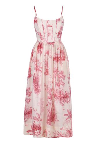 Waverly Printed Cotton Dress - Zimmermann - Modalova