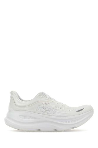 Hoka White Mesh Bondi 9 Sneakers - Hoka - Modalova
