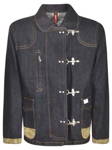 Fay Hook Lock Denim Jacket - Fay - Modalova