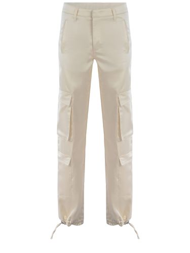 Cargo Trousers tori Made Of Satin - Dondup - Modalova