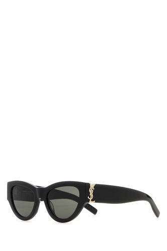 Black Acetate Sl M94 Sunglasses - Saint Laurent - Modalova