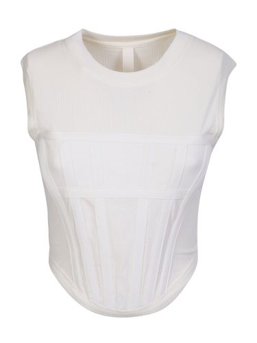 Dion Lee White Asymmetric Tank Top - Dion Lee - Modalova