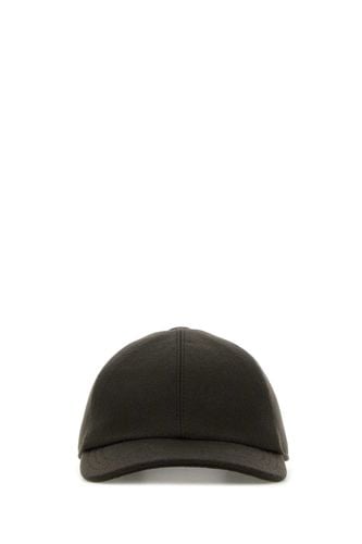 Brown Cashmere Caspian Baseball Cap - The Row - Modalova