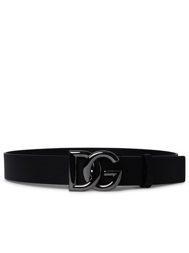 Leather Dg Belt - Dolce & Gabbana - Modalova