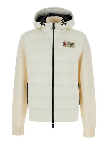 Padded Zip-up Hoodie - Moncler Grenoble - Modalova