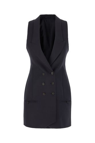 Midnight Blue Polyester Blend Mini Dress - Philosophy di Lorenzo Serafini - Modalova