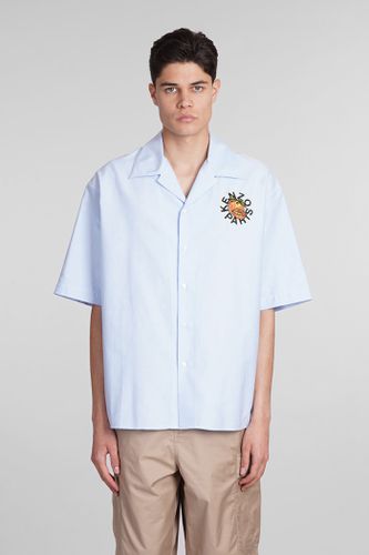 Kenzo Shirt In Cyan Cotton - Kenzo - Modalova
