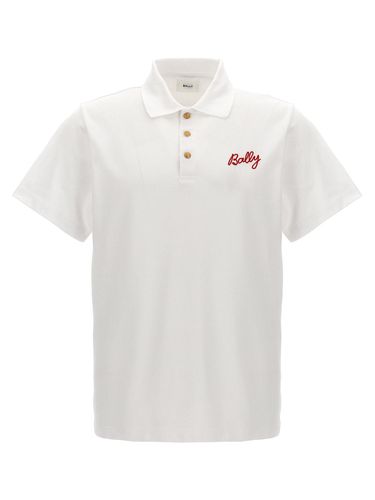 Logo Embroidered Short-sleeved Polo Shirt - Bally - Modalova