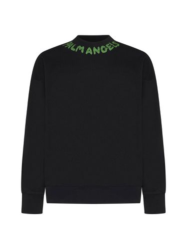 Seasonal Logo Crewneck Sweatshirt - Palm Angels - Modalova