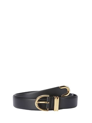 Bambi Skinny Belt With Gold Hardware - Khaite - Modalova