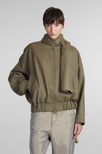 DARKPARK Lee Bomber In Green Wool - DARKPARK - Modalova