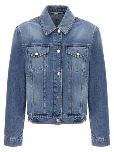 Iconic Falabella Chain Denim Jacket - Stella McCartney - Modalova