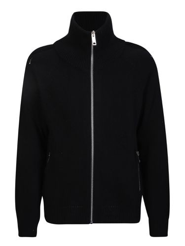 Bros Zip Black Sweater - 14 Bros - Modalova