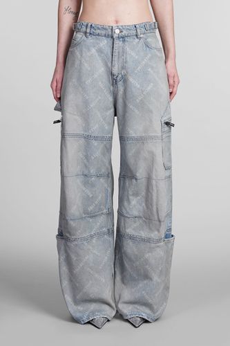 Balenciaga Jeans In Blue Cotton - Balenciaga - Modalova