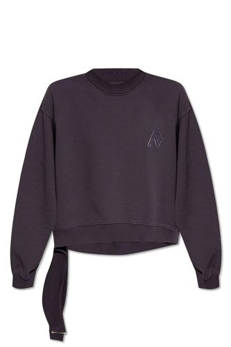 Logo Detailed Crewneck Sweatshirt - The Attico - Modalova