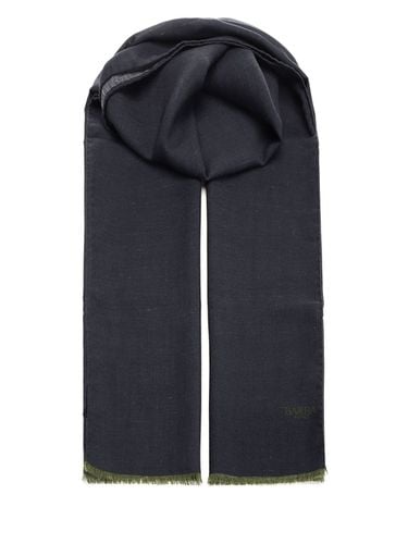 Wool And Cashmere Scarf - Barba Napoli - Modalova