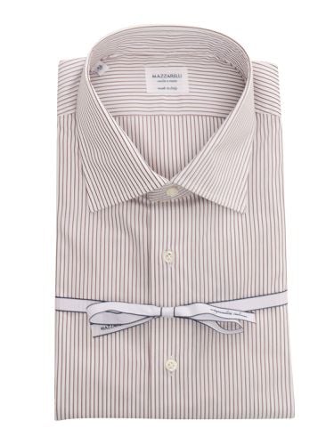 Mazzarelli Striped Cotton Shirt - Mazzarelli - Modalova