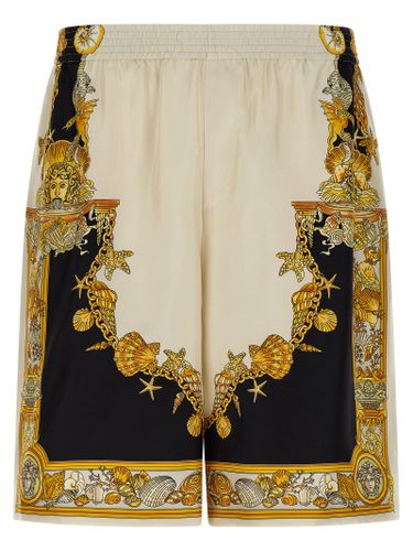 Coral Theatre Print Bermuda Shorts - Versace - Modalova
