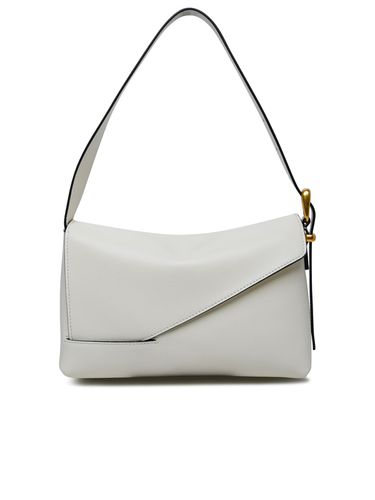 Oscar Baguette White Calf Leather Bag - Wandler - Modalova