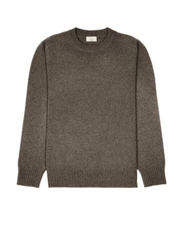 Altea Mens Brown Crewneck Sweater - Altea - Modalova