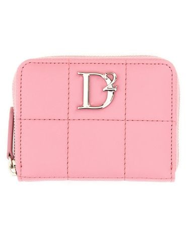 Dsquared2 Wallet With Logo - Dsquared2 - Modalova