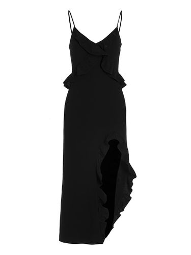 Crossbody & Open Leg Ruffle Detail Dress - David Koma - Modalova