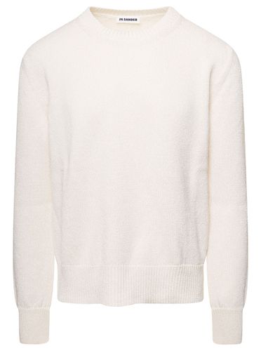 Crewneck Ribbed Pull In Cotton Man - Jil Sander - Modalova