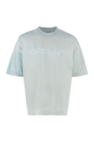 Off-White Logo Cotton T-shirt - Off-White - Modalova