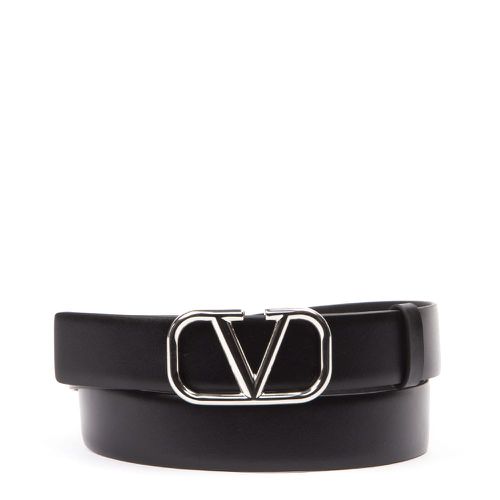 Vlogo Signature Leather Belt - Valentino Garavani - Modalova