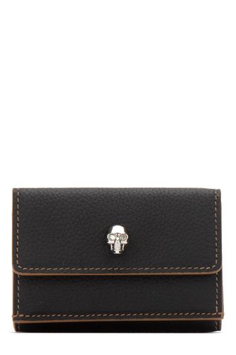 Skull Plaque Folded Wallet - Alexander McQueen - Modalova