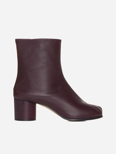 Tabi Leather Ankle Boots - Maison Margiela - Modalova