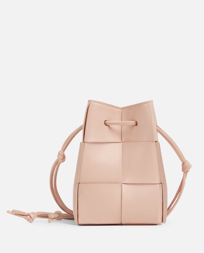 Leather Bucket Shoulder Bag - Bottega Veneta - Modalova