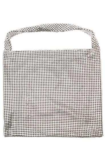 Pixel Silver-tone Tote Bag In Mesh Woman - Paco Rabanne - Modalova