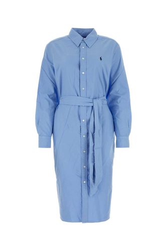 Cerulean Blue Oxford Shirt Dress - Polo Ralph Lauren - Modalova