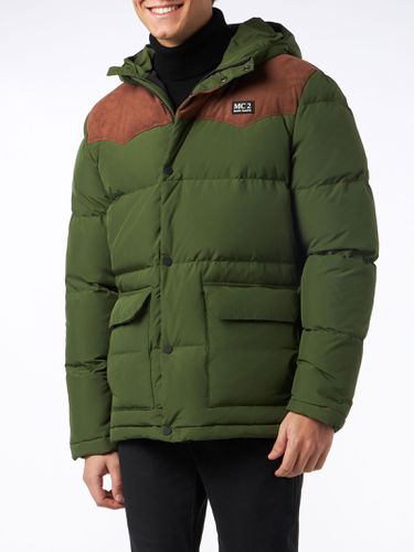 Man Military Hooded Down Jacket Baxter - MC2 Saint Barth - Modalova