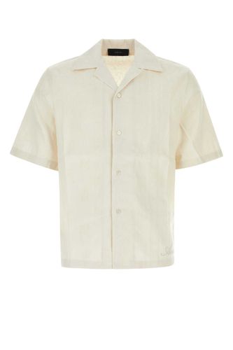 AMIRI Sand Linen Blend Shirt - AMIRI - Modalova