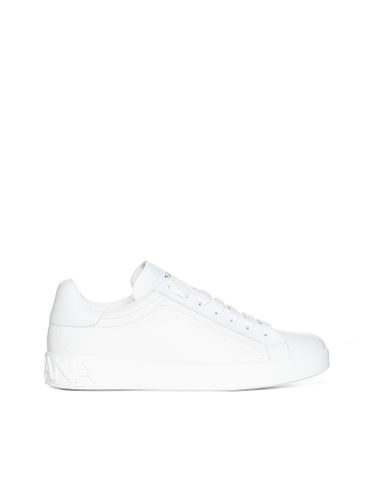 Portofino Leather Sneakers - Dolce & Gabbana - Modalova