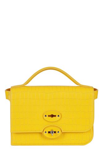 Ella Embossed Twist-lock Tote Bag - Zanellato - Modalova