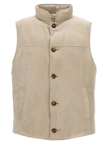 Brunello Cucinelli Suede Vest - Brunello Cucinelli - Modalova