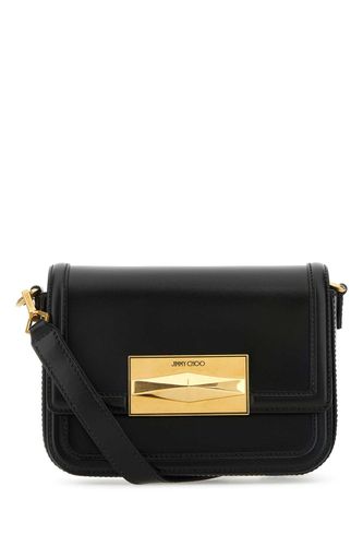 Black Leather Diamond Crossbody Bag - Jimmy Choo - Modalova