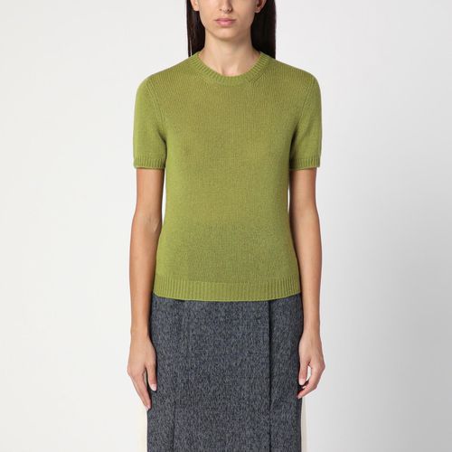 Pistachio Green Cashmere Sweater - Prada - Modalova