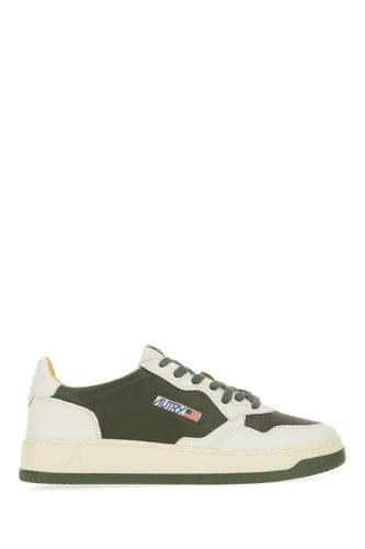 Two-tone Leather Medalist Sneakers - Autry - Modalova