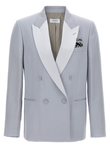 Tattoo Drywo Smoking Blazer - Off-White - Modalova