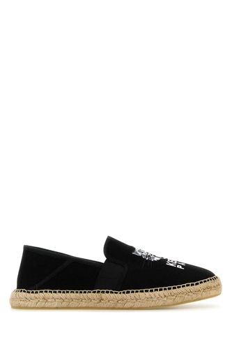 Kenzo Black Canvas Espadrilles - Kenzo - Modalova