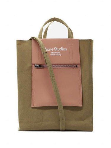 Papery Logo Printed Tote Bag - Acne Studios - Modalova