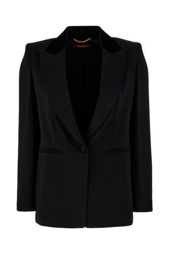 Max Mara Black Acetate Blend Blazer - Max Mara - Modalova