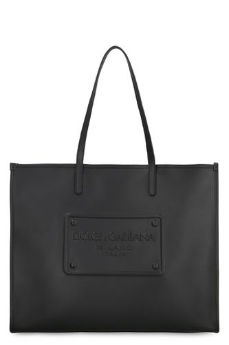 Smooth Leather Tote Bag - Dolce & Gabbana - Modalova