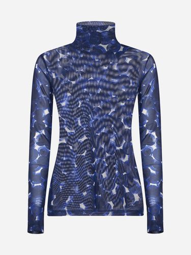 Print Nylon Turtleneck - Dries Van Noten - Modalova