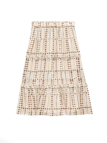 Diya Long Printed Cotton Voile Skirt - Marant Étoile - Modalova